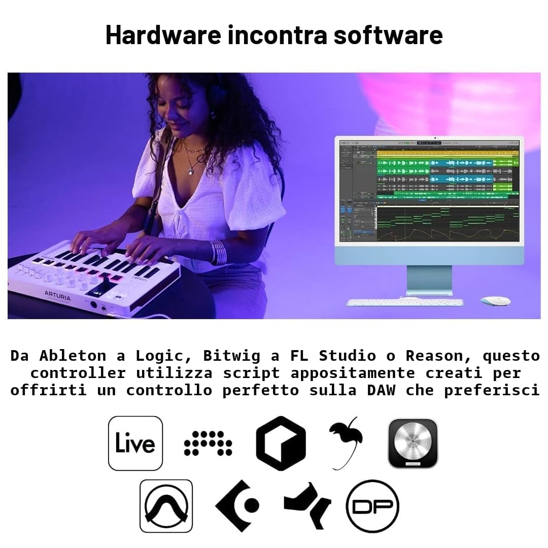 Arturia MiniLab 3 Black - Tastiera midi