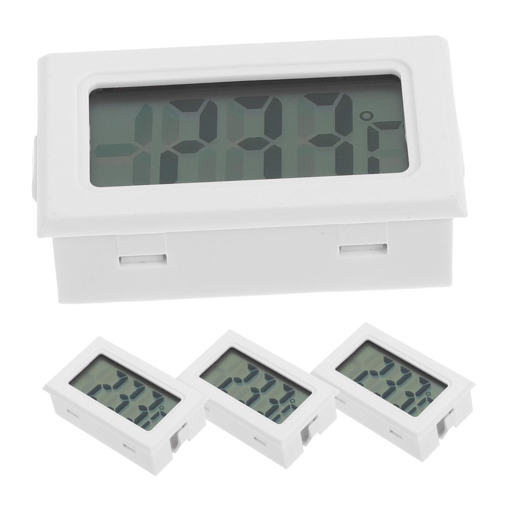 Levemolo Digital Indoor Temperature Monitor Thermostat Car Interior Mini Temp Gauge for Home