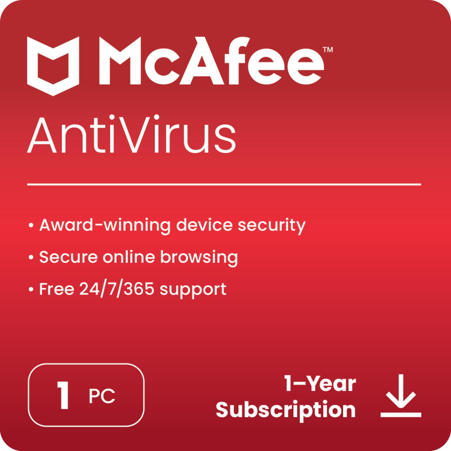 McAfee| Anti-Virus | 1 User | 1 Year (Pack of 3 Individual Keys) | Email Delivery - No CD-image-46