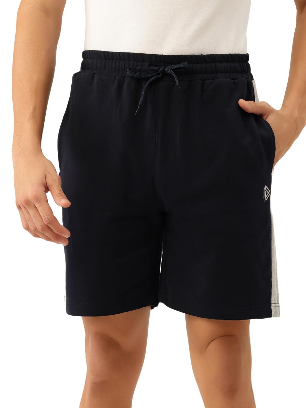 john players Men’s Cotton Shorts with Contrast Side Panel-picture-41