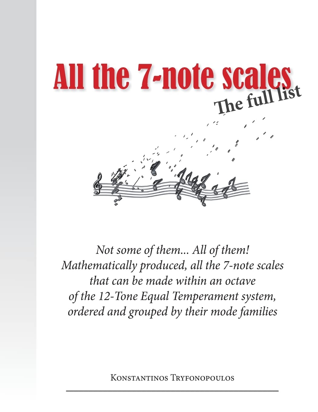 All the 7 note scales: The full list