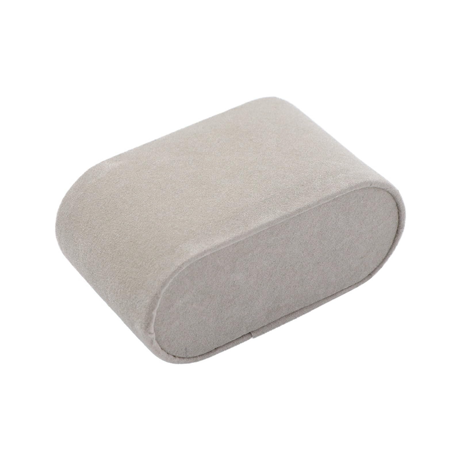 WUYXTO 5pcs Solid Wristwatch Cases Accessories Stand Cushion Watch Pillows Bracelet Display Holder Bangle Pad For Packaging(Grey)