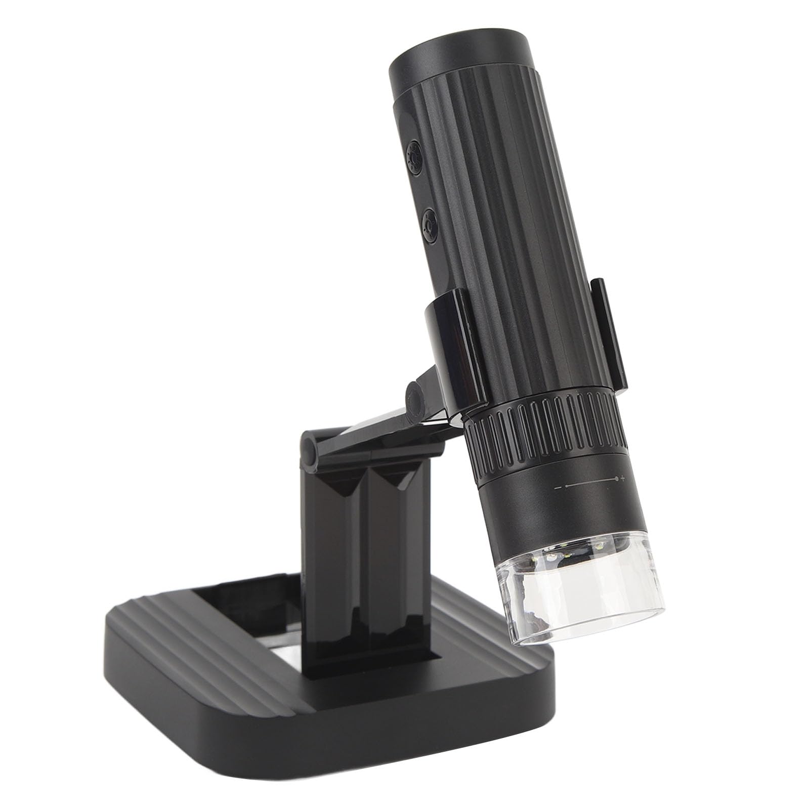 Microscopio Digital USB 50-1000X con Soporte Ponderado 8 Luces de Relleno LED 2MP 3 Niveles de Brillo Cámara Microscópica USB para Teléfonos