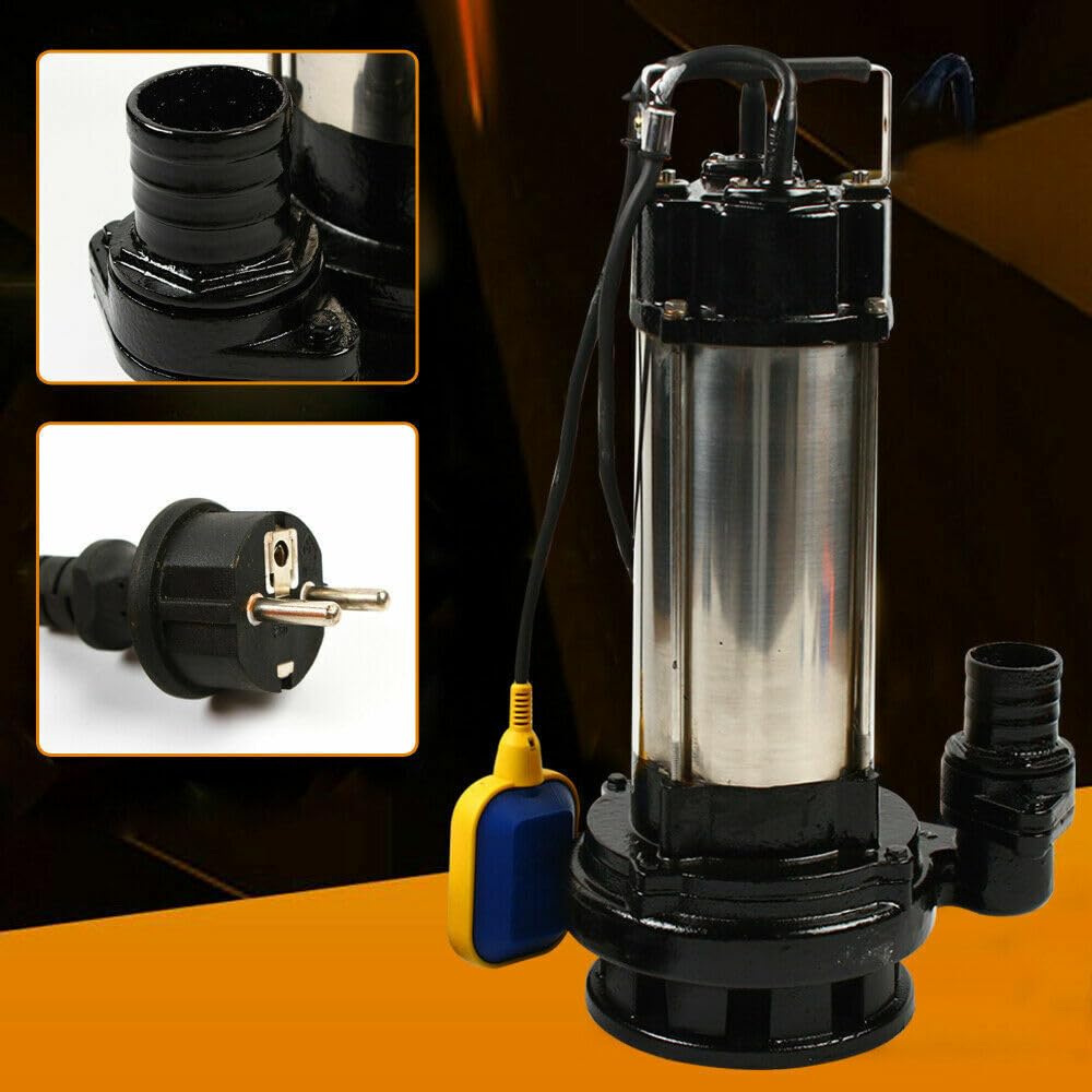 Abwasser-Tauchpumpe Schwimmerschalter-System für Keller Sickergrube unter der Pumpe