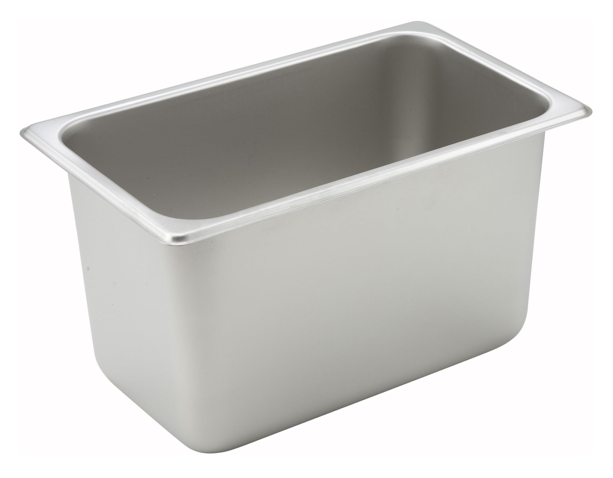 Photo 1 of Winco 1/4 Size Pan, 6-Inch, Stainless Steel, Silver