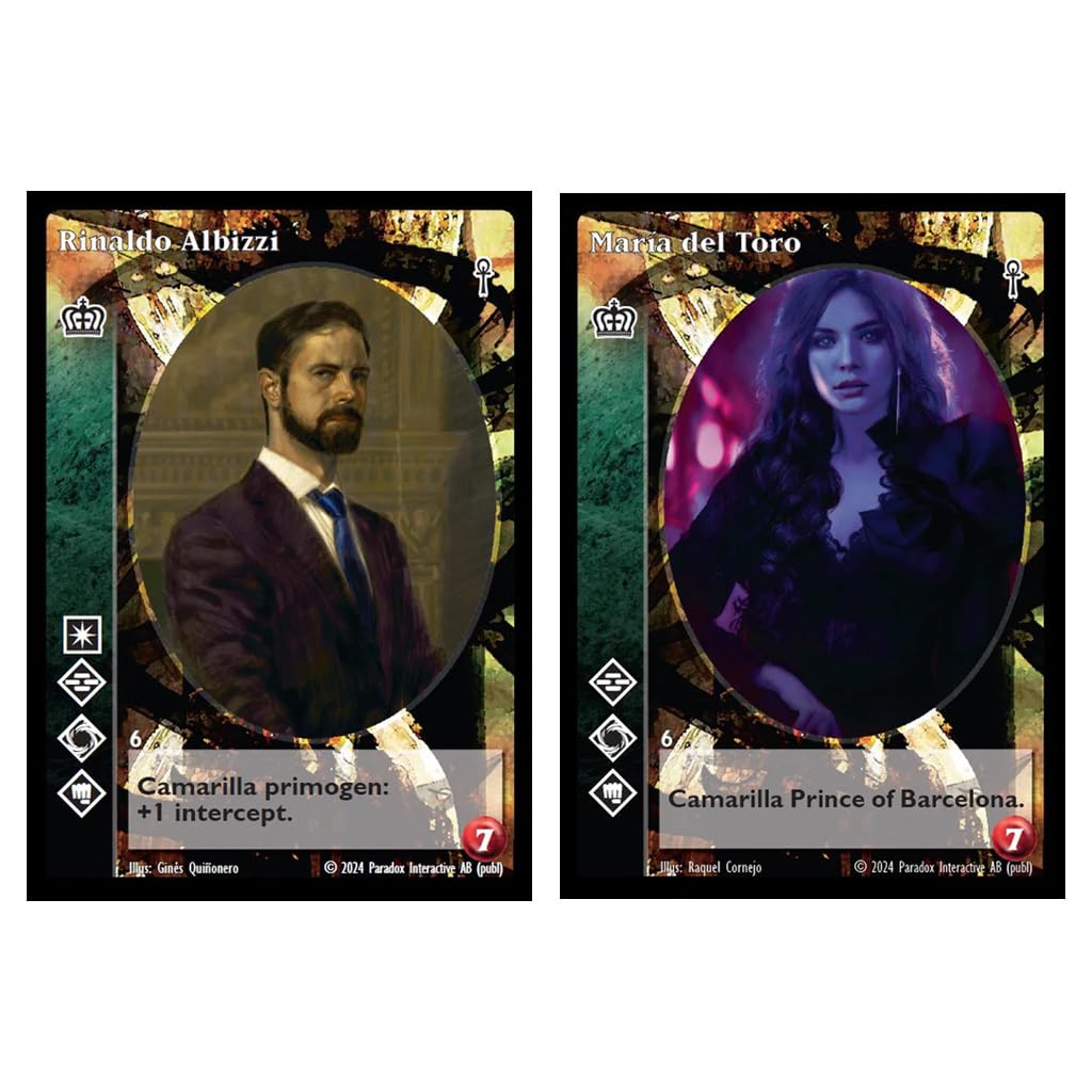 Black Chantry Productions Vampire The Eternal Struggle 5th Edition Lasombra, Multicolor, 30 cm x 9 cm - Image 3