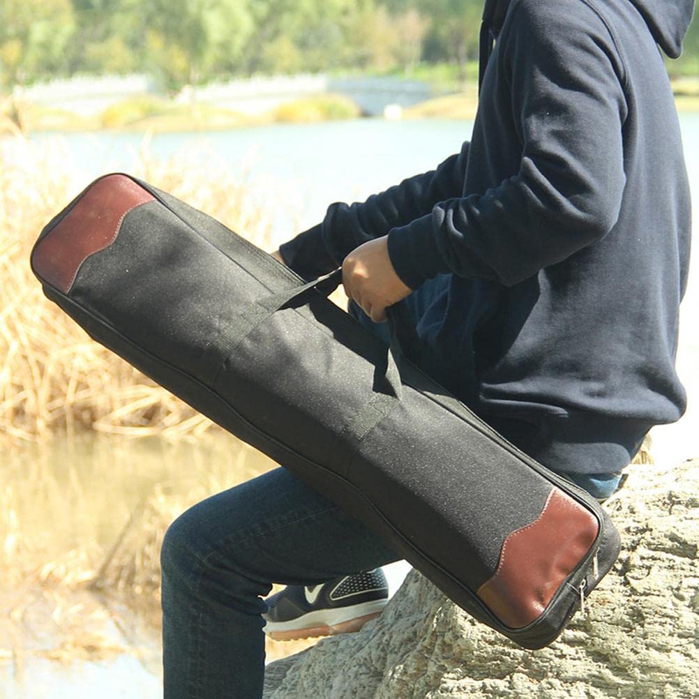 Alomejor Sac à Arc Classique, Sac à Main de Tir à l'arc en Plein Air avec Poignée élargie et Bandoulière Réglable, à Dos de Flèche en Toile de Grande capacité