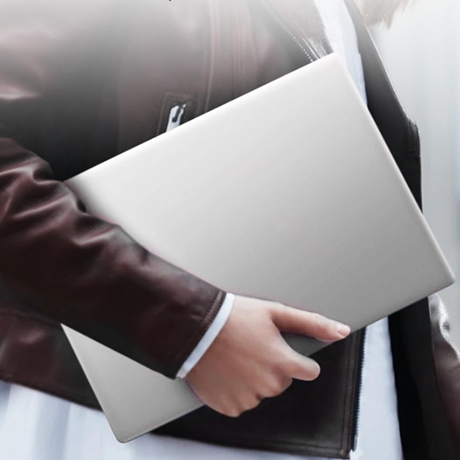 Asixxsix Laptop Aziendale da 17,3 Pollici, LPDDR4, 16 GB di RAM, Processore Quad-core da 2,9 GHz, Wi-Fi 5G, W11, Computer Tradizionale con Batteria da 7000 MAh, Webcam (16+256G Spina europea)