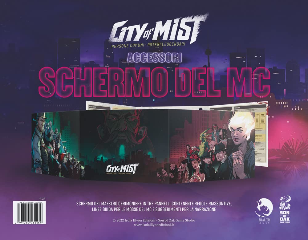 City Of Mist. Schermo Del Mc - 4