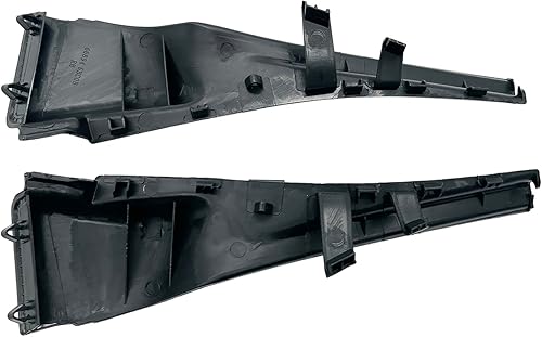 Miniatura 5 de Para Nissan Murano 2015-2017 limpiaparabrisas delantero cubierta de cubierta de guardabarros izquierdo y derecho a capó capó lateral panel de ajuste