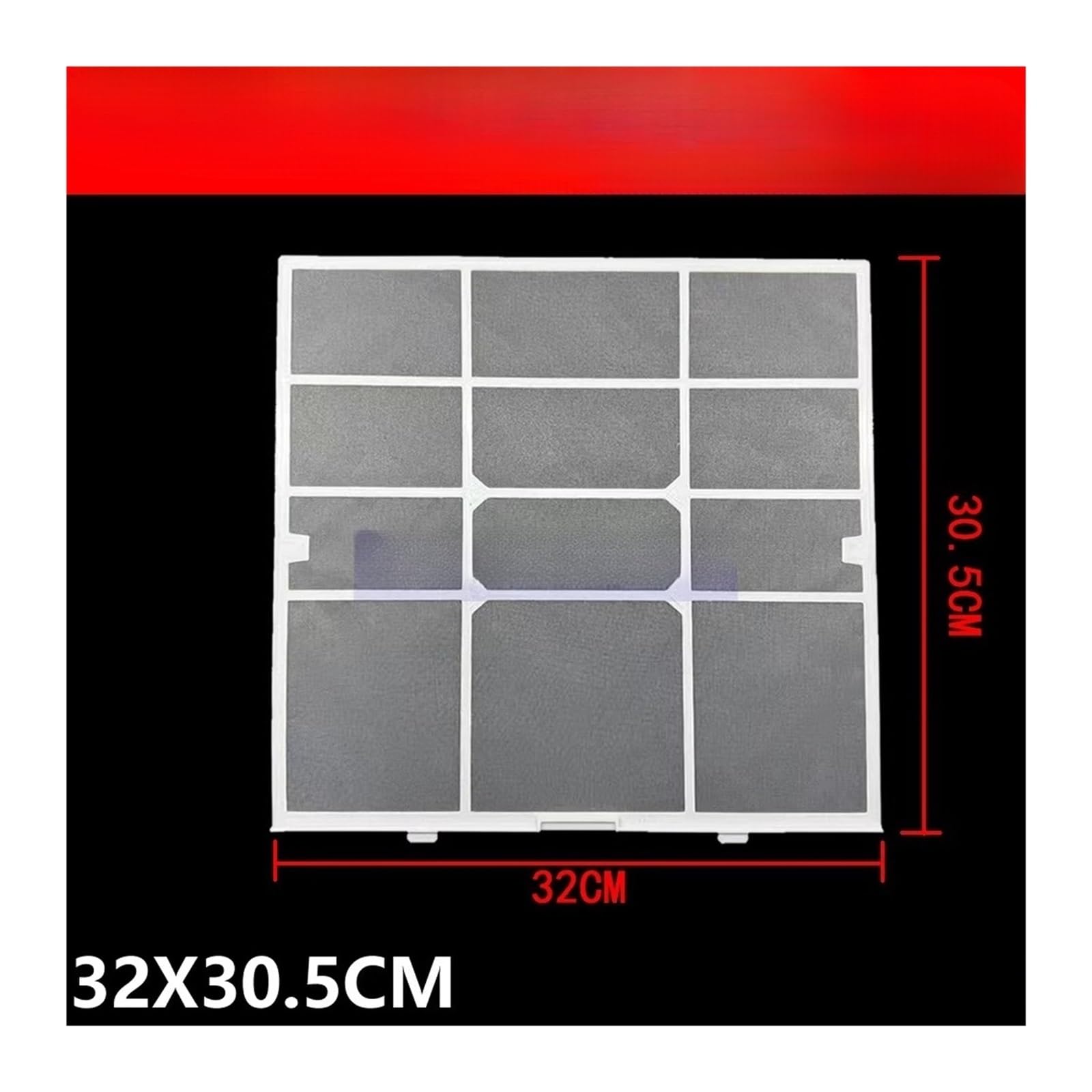 1 Filtro For Condizionatore D'aria 32X30CM, Compatibile Con Fujitsu, GENERAL/9309997011(2pcs)