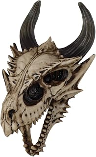 Ebros Gift Jurassic Beowulf Gnarling Dragon Head Skull