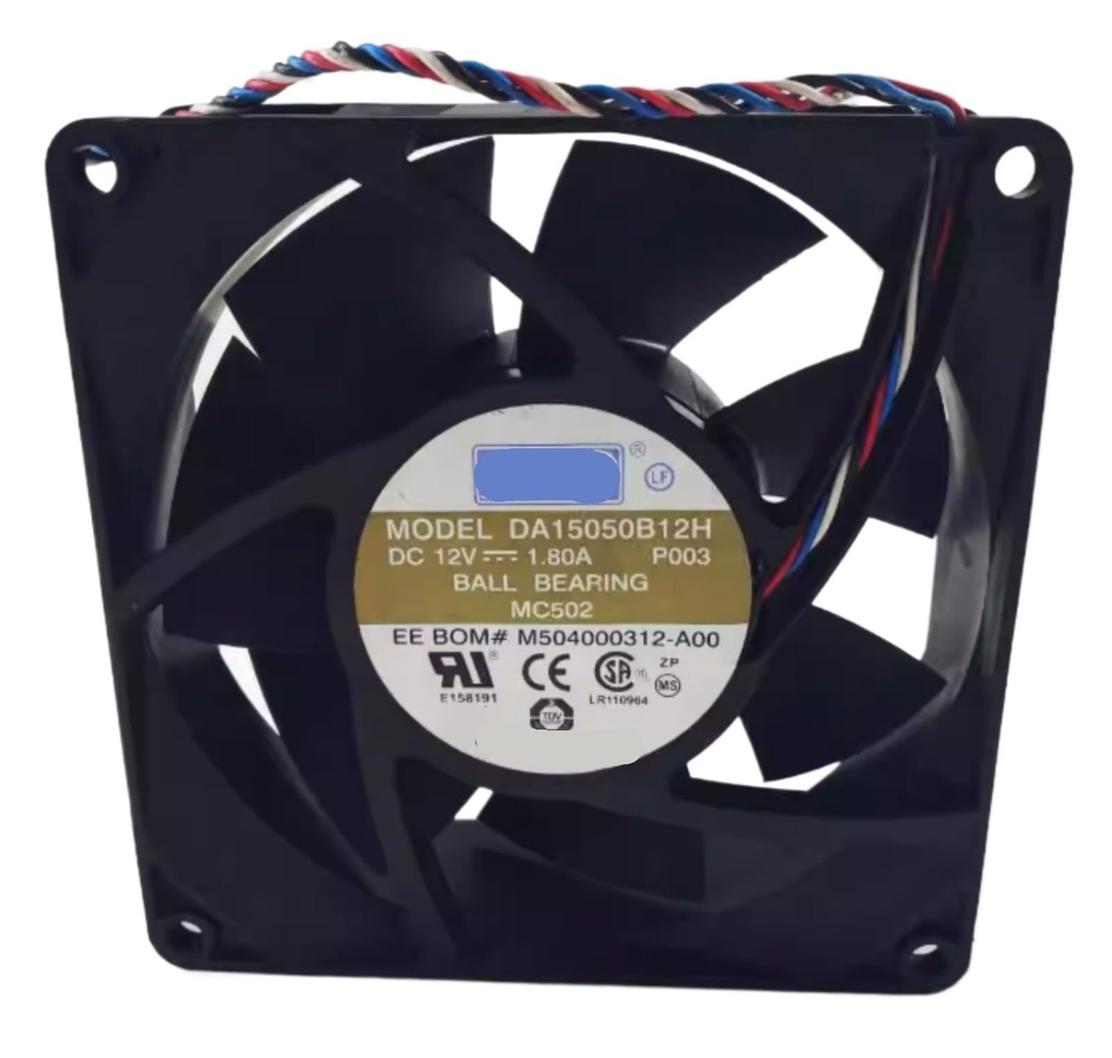 YMUGUEGH DA15050B12H DC12V 1.80A 15050 15CM 4-wire cooling fan