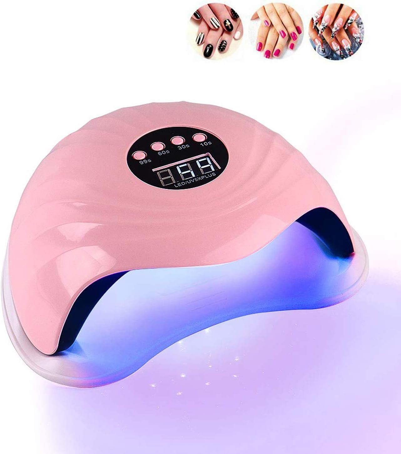 Nail Dryer, Saibit Professional 108W UV Lamp LED Nail Dryer Fast Curing