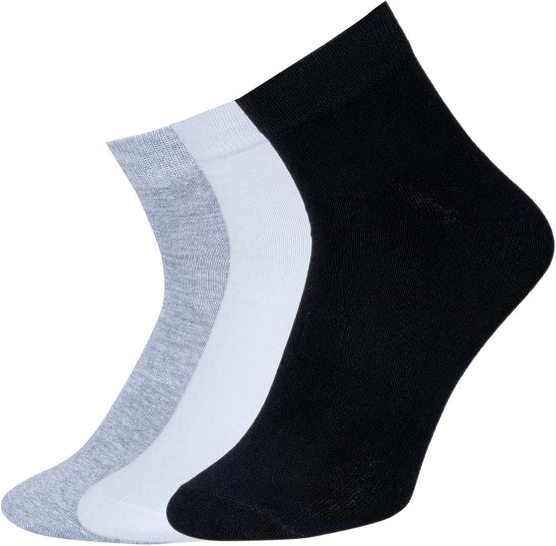kumud Unisex Ankle Length Cotton Socks Multicolored Free Size Pack of 5-image-36