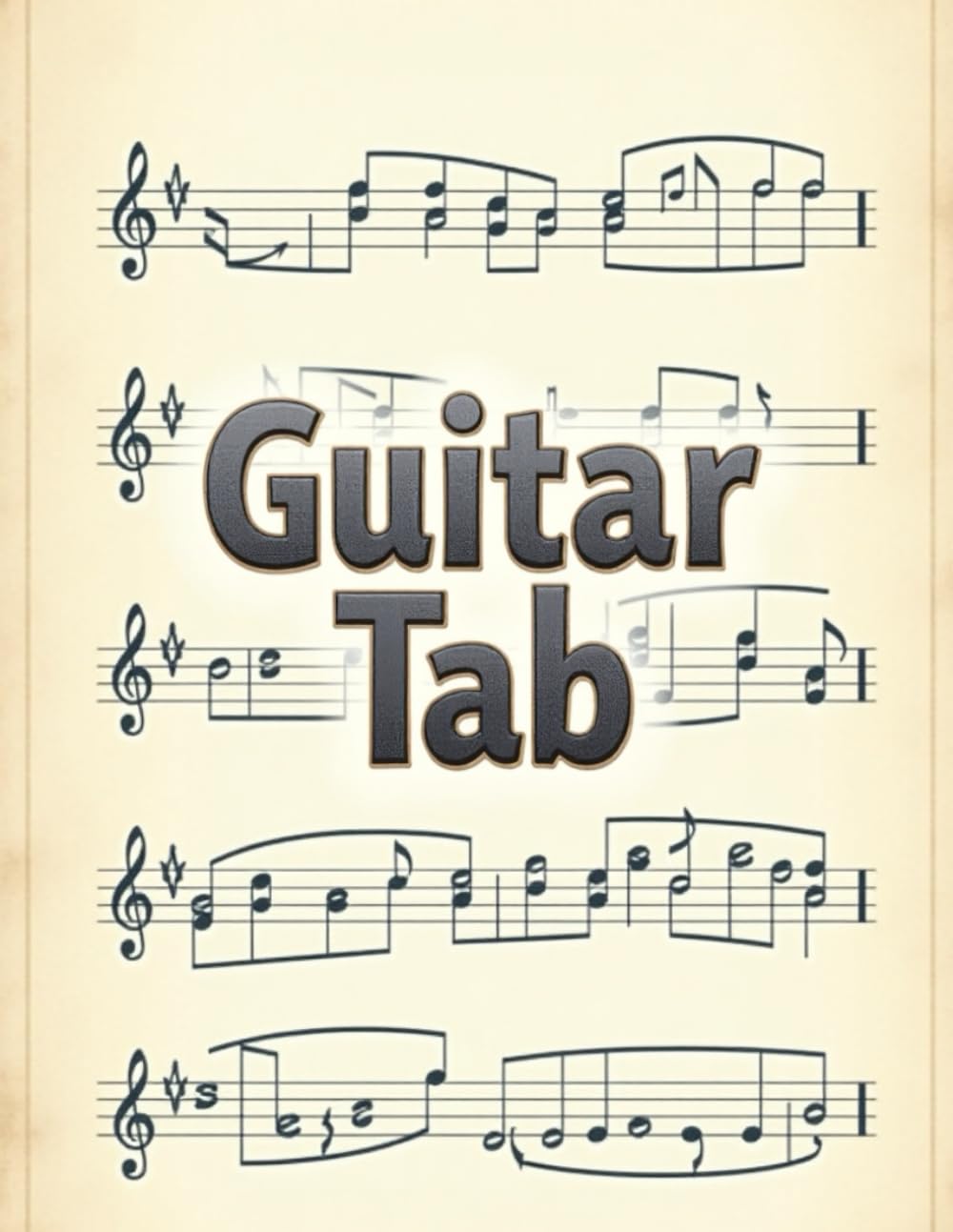 Livre de tablatures de guitare avec diagrammes d'accords pour corriger la position de la main