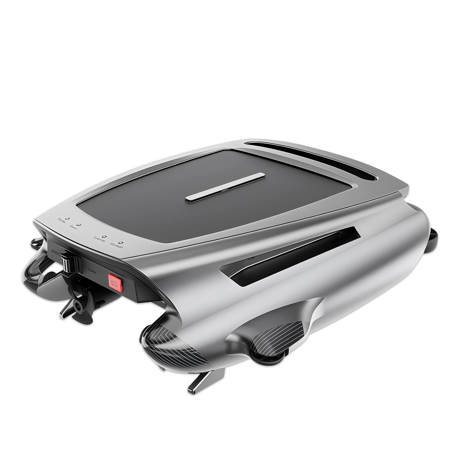 Skimmer para Piscina Alimentado por Energía Solar | Acoplamiento Automático En Bordes, Modos De Carga Dual, Filtración De 450 Μm; Para Piscinas Elevadas