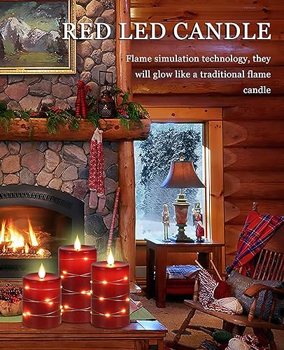 Red-Flameless-Candles-with-String-Lights-Battery-Operated-LED-Pillar-Candles-4-5-6-Candle-with-Remote-ControlFake-Candle-Set-of-3-for-Christmas-or-Special-Festivals-Decorations Red Flameless Candles with String Lights Battery Operated LED Pillar Candles 4 5 6 Candle with Remote ControlFake Candle Set of 3 for Christmas or Special Festivals Decorations