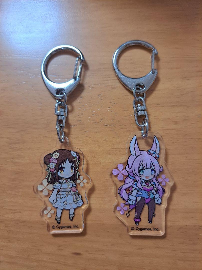 プリコネR コスモワールド リンド＆ヴルム ブラインドアクリルキーホルダー3点 プリコネR コスモワールド リンド＆ヴルム ブラインドアクリル