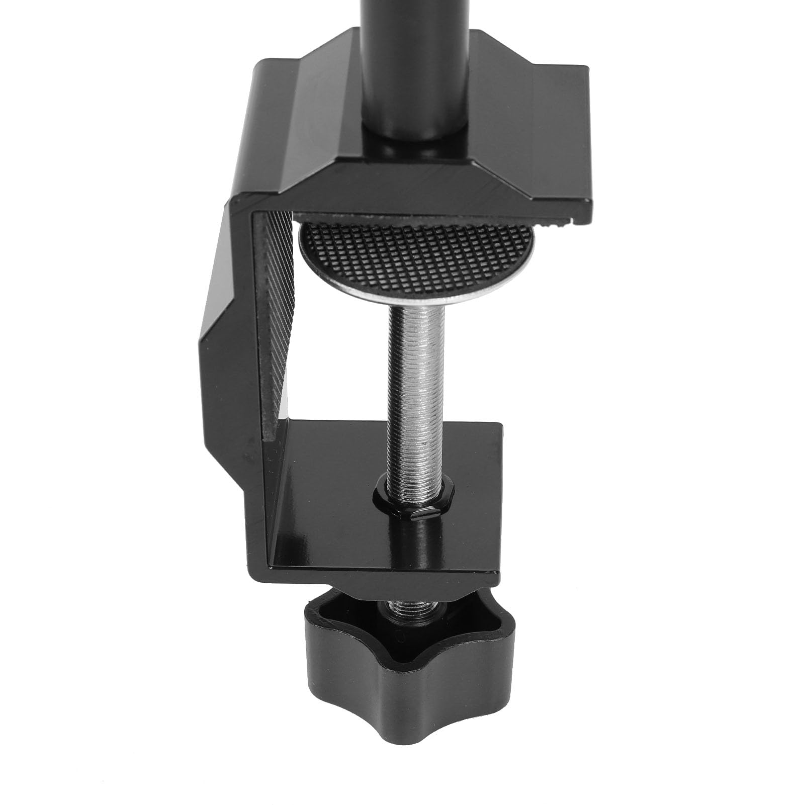 Pet Grooming Clamp Hair Dryer Stand Adjustable Stainless Steel Holder Blow Dryer Stand with 2pcs Strap 35.4in