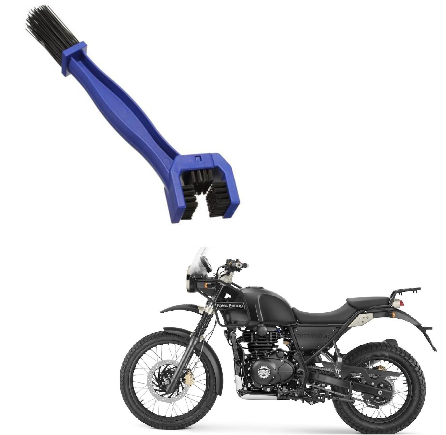 Auto Addict 3 Side Multi-Purpose Bike/Cycle Chain Cleaning Brush, Gear Cleaning Brush Tool for Himalayan (B0D8Y9DKF2) Amazon Price History, Amazon Price Tracker