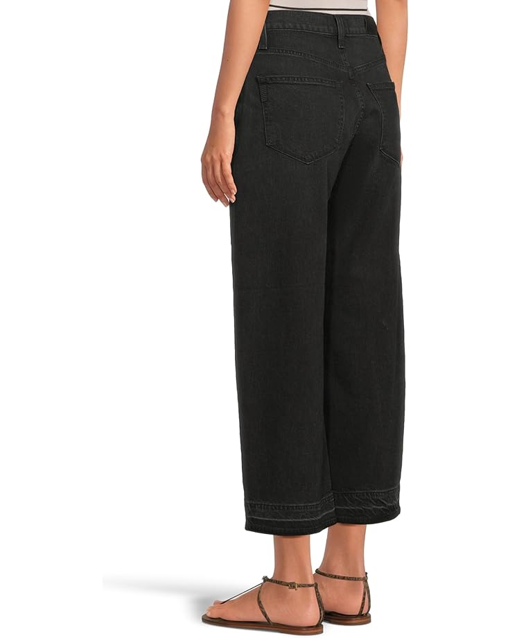 Paige Arellia Ankle Petite With Undone Finished Hem In Black Void - #3 of 5