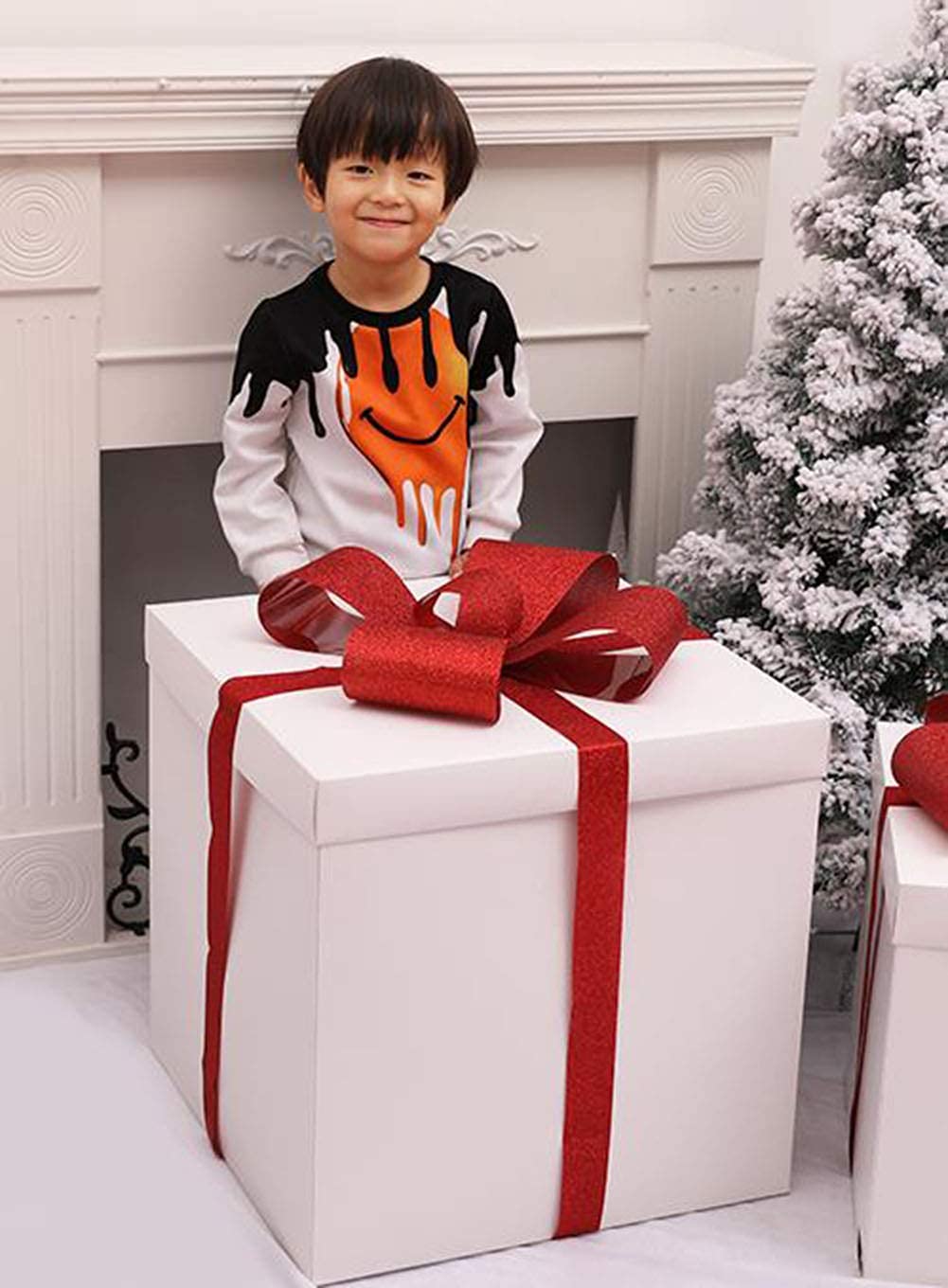 ⭐︎さま専用（クリスマスラッピング付き） Amazon | ギフトボックス正方形ボックスラッピングボックス