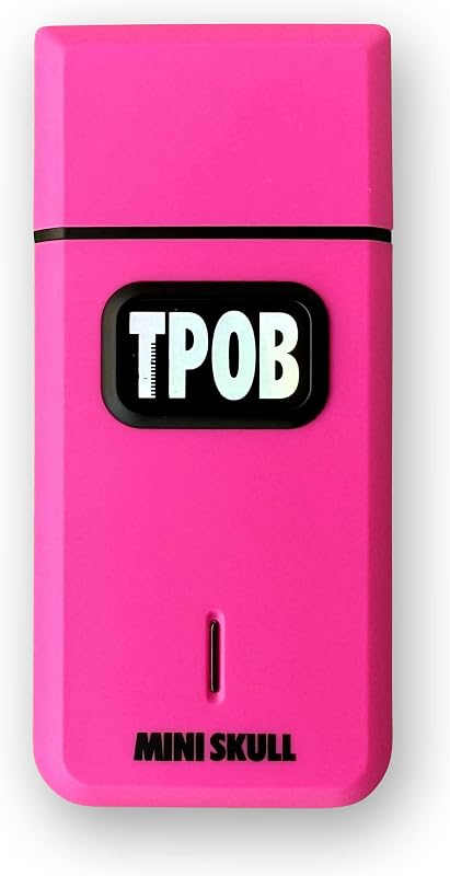 Barbeador elétrico de tela TPOB Mini Skull Candy, 9000 RPM