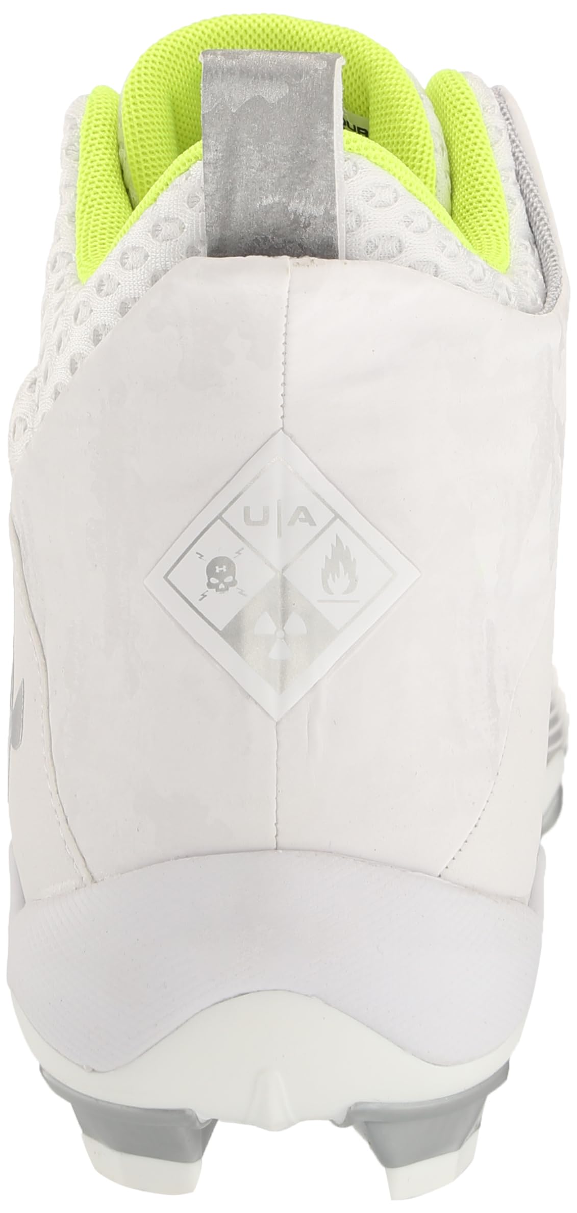 Under Armour Men's Hammer 2.0 Mc Football Shoe, (100) White