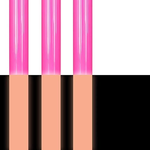 Miniatura 10 de Vinilo de transferencia de calor HTV que brilla en la oscuridad, vinilo de transferencia de calor 3D, vinilo azul neón para Cricut y Silhouette