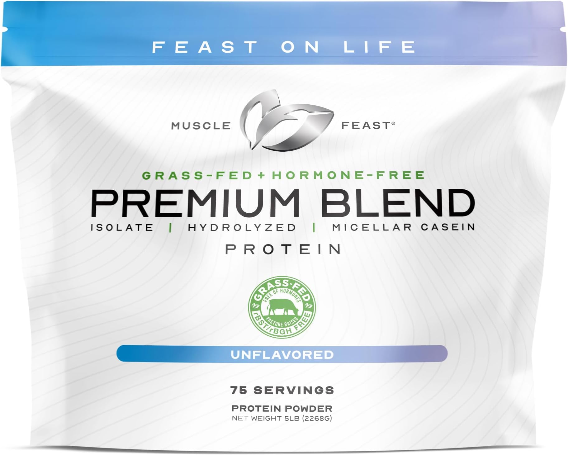 Muscle Feast Blend Protein 5.0 Lbs (Unflavored)