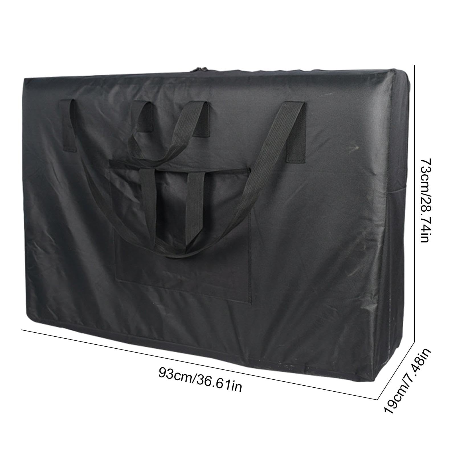 DNCG Massage Carrying Case, Portable Spa Tables Carry Shoulder Bag Fit, Table Storage Bag, Universal Massage Table Cover, Massage Bag Carry Case, Massage Table Case for Traveling, 70cm