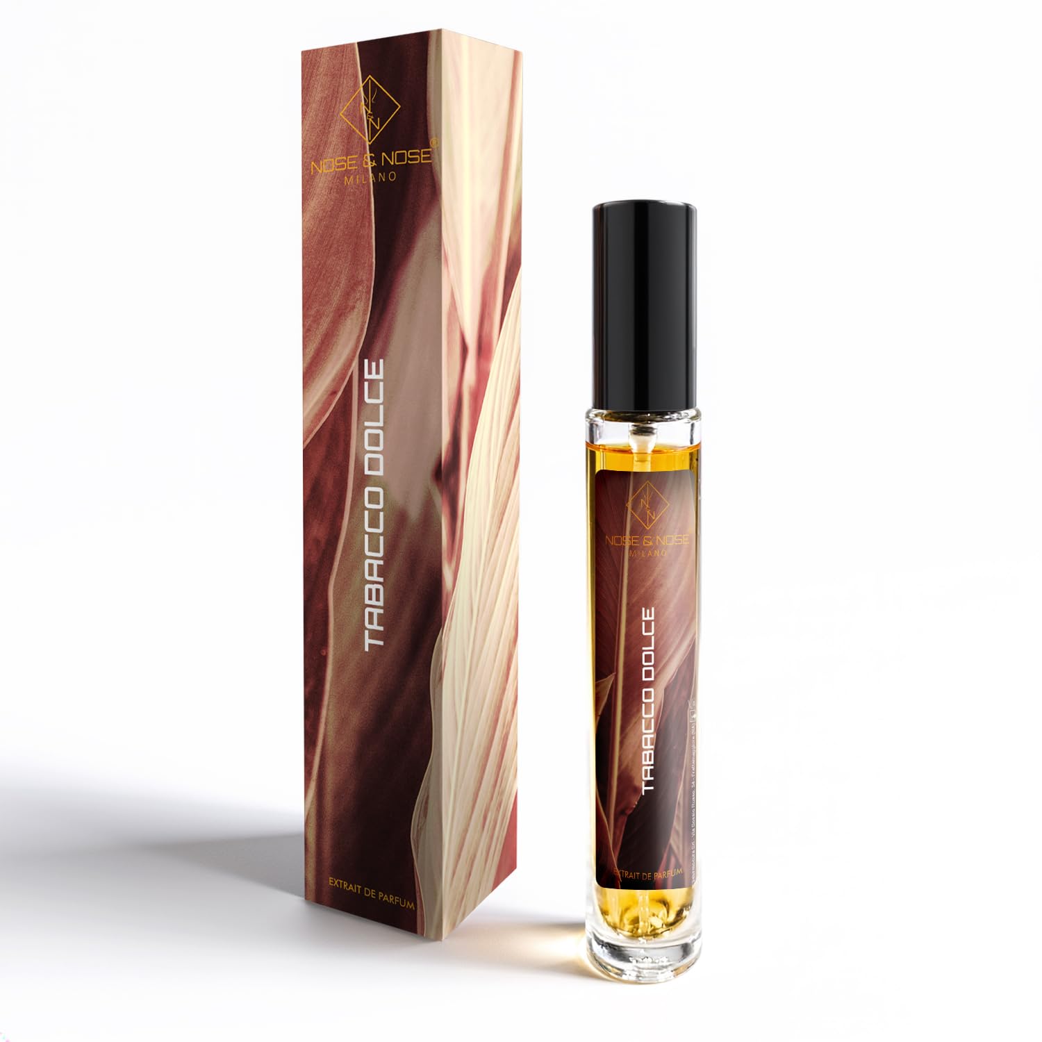 NOSE & NOSE MILANO Tabacco Dolce Profumo Unisex Extrait de Parfum Equivalente e Ispirato Tobacco Vanille - Profumo di Lunga Durata e persistente, Fragranza Intensa con 30% di Essenza Pura 100 ml