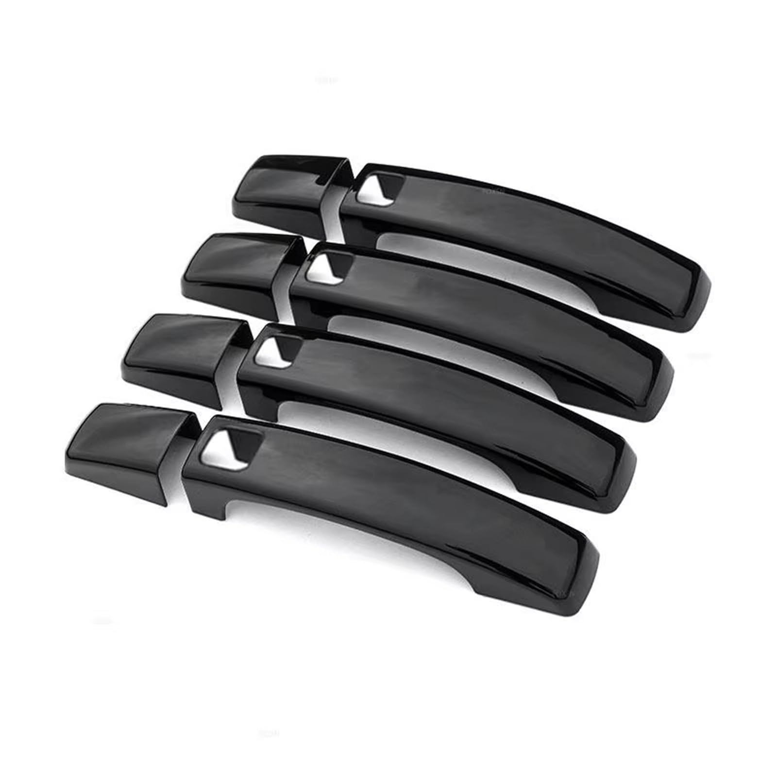 ZJYZYQ Car Sliding Outer Door Handle for Range for Rover for Sport for Discovery for 4 for LR4 for Freelander Car Exterior Door Handle Pull Cover(Type B)