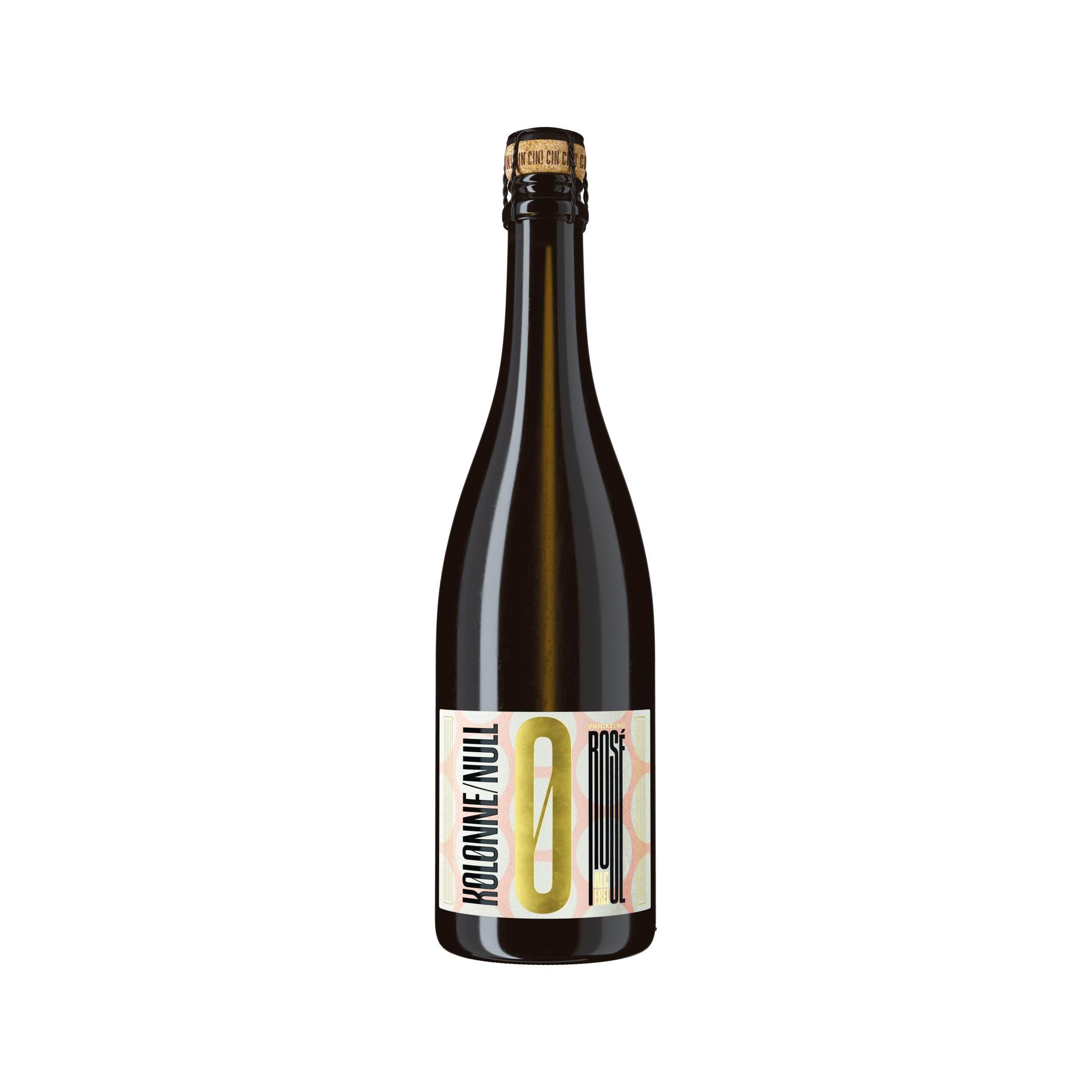 KOLONNE NULL Rosé Prickelnd Roséwein lieblich VEGAN Deutschland inkl. FeinWert E-Book (1 x 0.75 l)