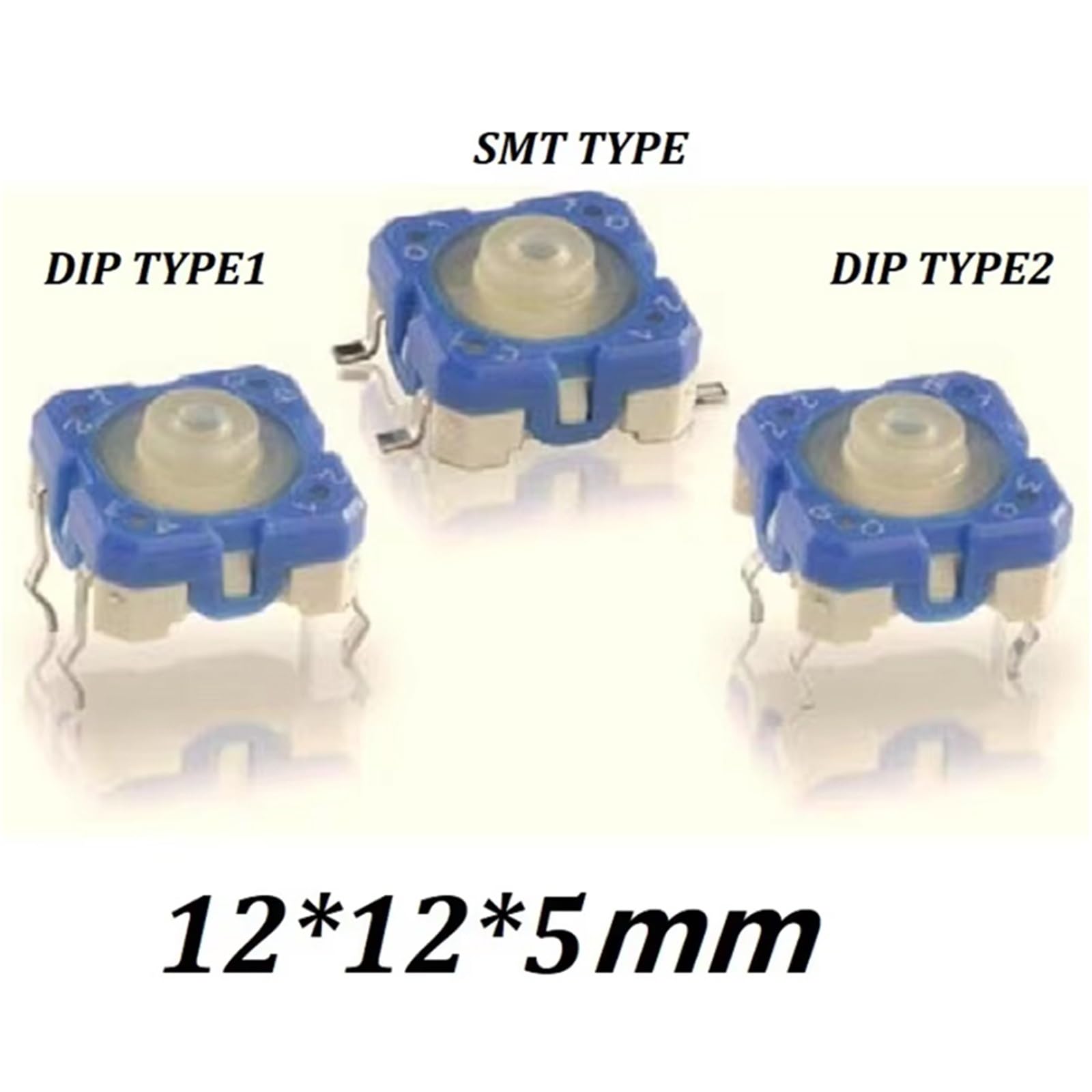 10PCS Momentary Tact switch(DIP TYPE 1)