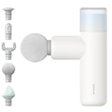 M3 Mini Massage Gun for Back Pain Relief, with Facial Mode, 7mm Amplitude, 4 Vibration Levels Ultralight Portable and Rechargeable Fascia Gun Active Recovery Women Presents