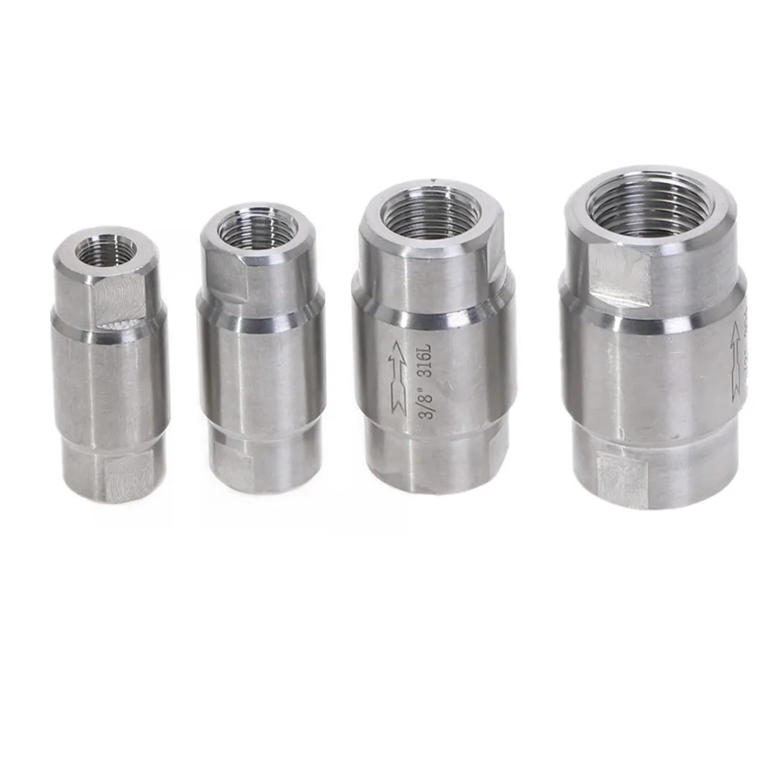 Uyzndkvsi 1/4 30 Stainless Steel Check Valves -Way Valve(")