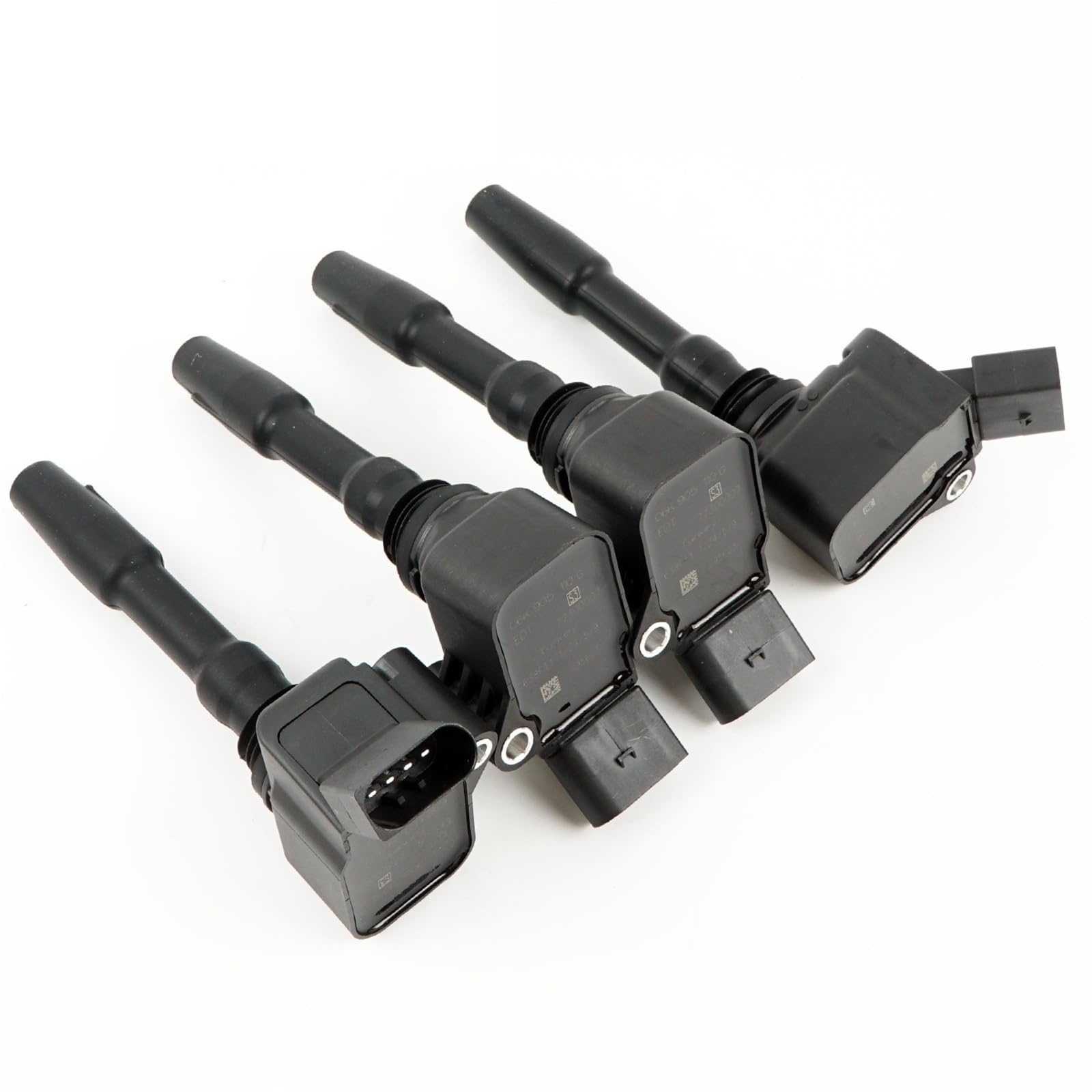 Spinterogeno elettronico Misura per Audi EA888 GEN3 A1 A3 A4 A5 A6 A7 Q5 TT per Golf MK7 Passat B8 4 pezzi bobina di accensione del motore ricambio originale | 4PCS black Turkey