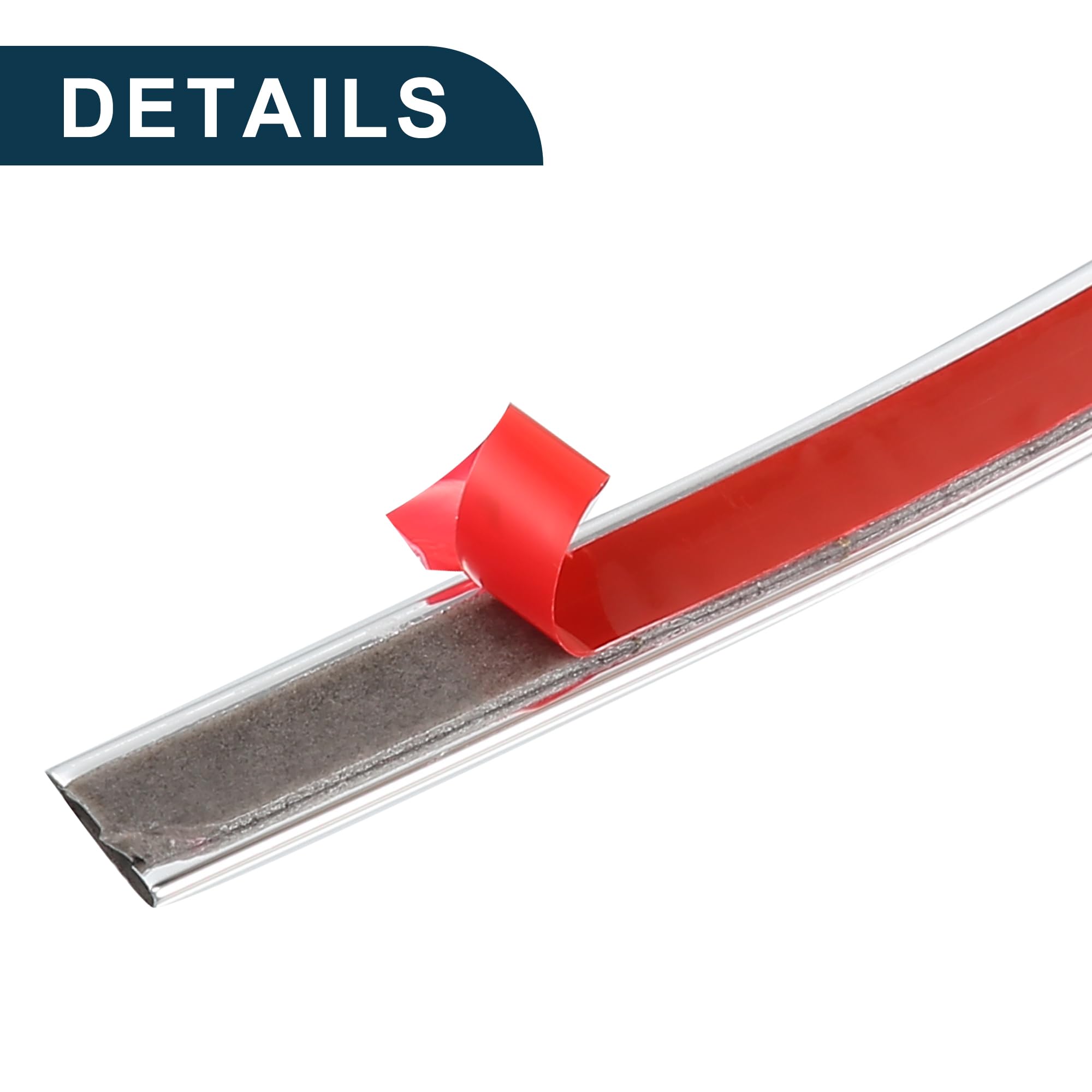 Striscia Decorativa Autoadesiva Per Auto - Nera Lucida, 6mm X 300cm, Anti-graffio - Foto 10