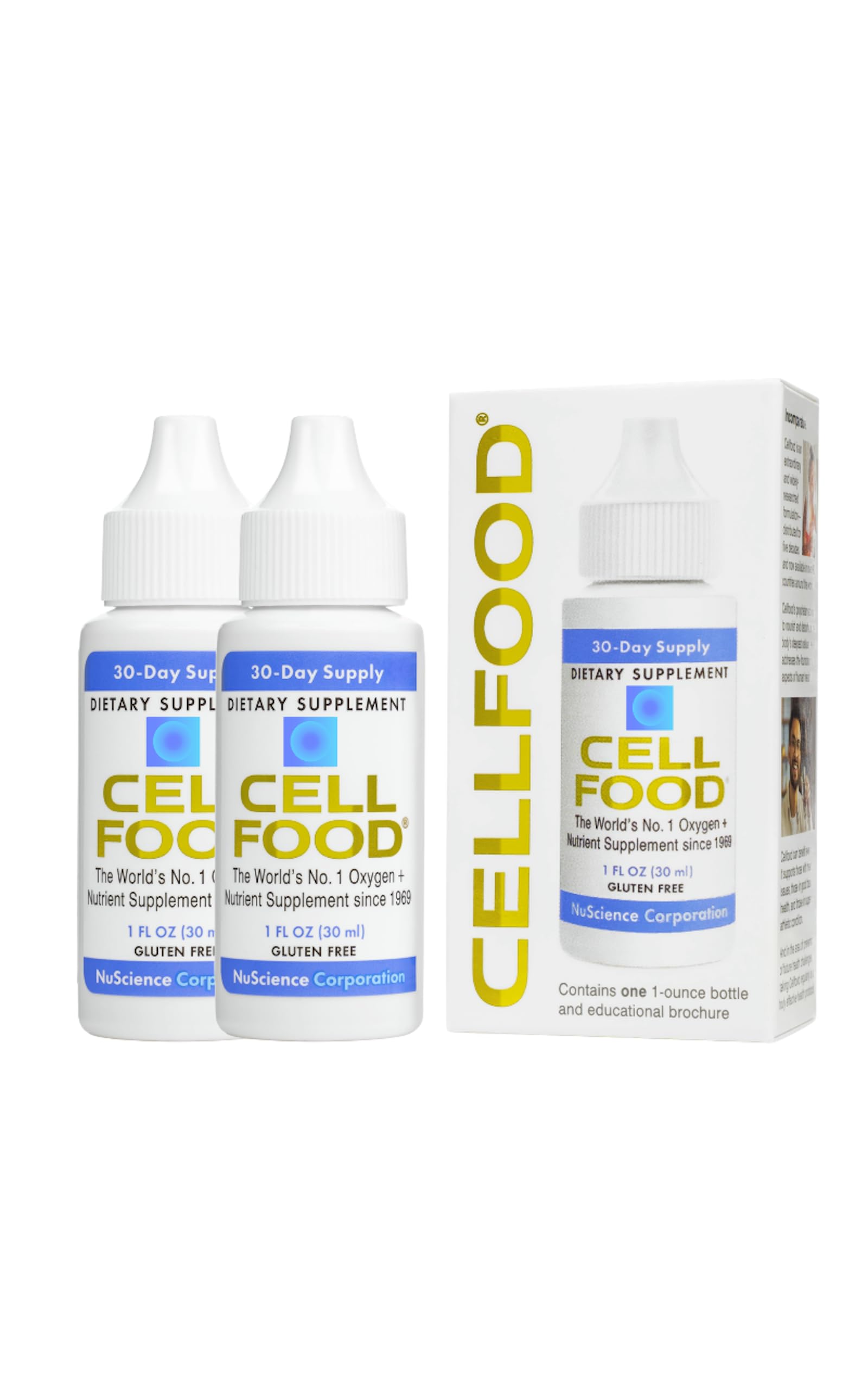 Amazon.com: Cellfood Oxygen Boost - 1 fl oz, 2 Pack - Liquid
