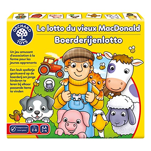 [UN GIOCO DIVERTENTE ED EDUCATIVO] Un divertente primo gioco del lotto a tema fattoria! Il bambino mima, rumore e anima le carte del suo gioco associando le immagini