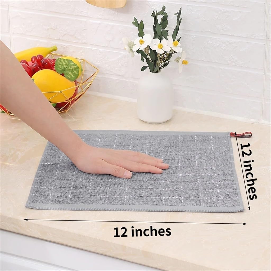 Kitchen Cleaning Cloth Dishwashing Cloth Super Absorbent Microfiber Cloth Dry and Wet Dish Towel