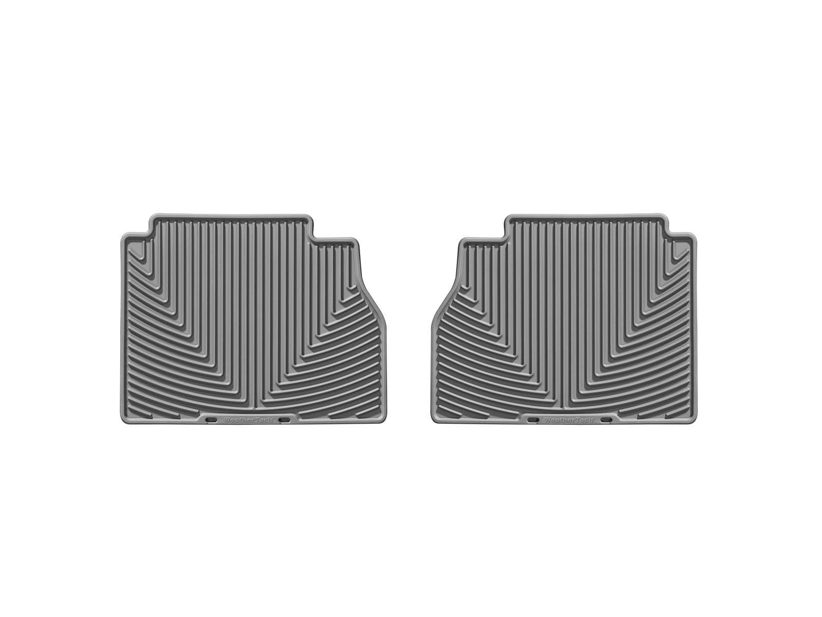 WeatherTech All-Weather Floor Mats for Toyota Tundra, Sequoia - 2nd Row (W140GR), Grey