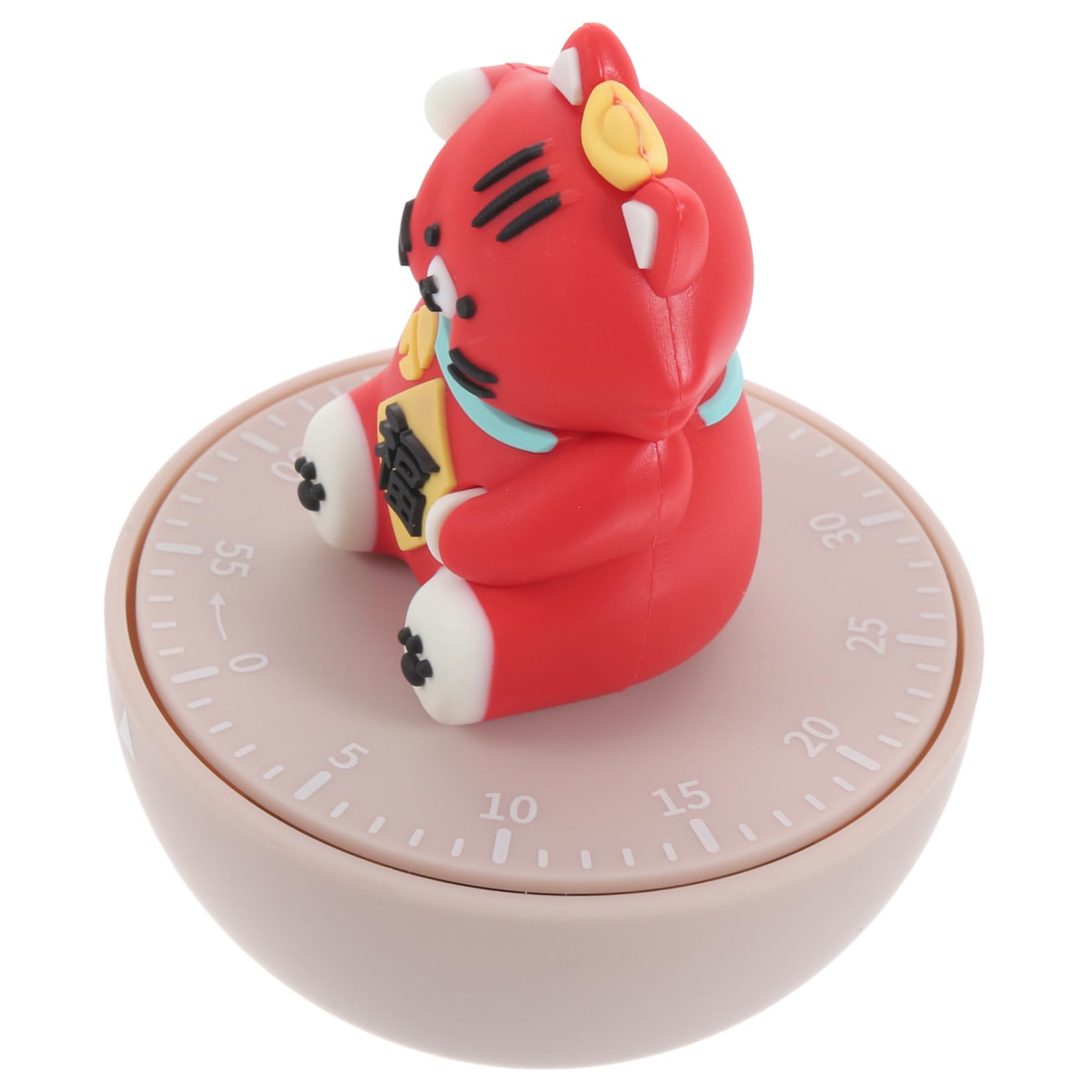 TOPBATHY Timer Da Cucina Meccanico Con Design A Forma Di Gatto 2 Pezzi Per Bambini in Età Prescolare Con Conto Alla Rovescia Di 60 Minuti Batteria Richiesta