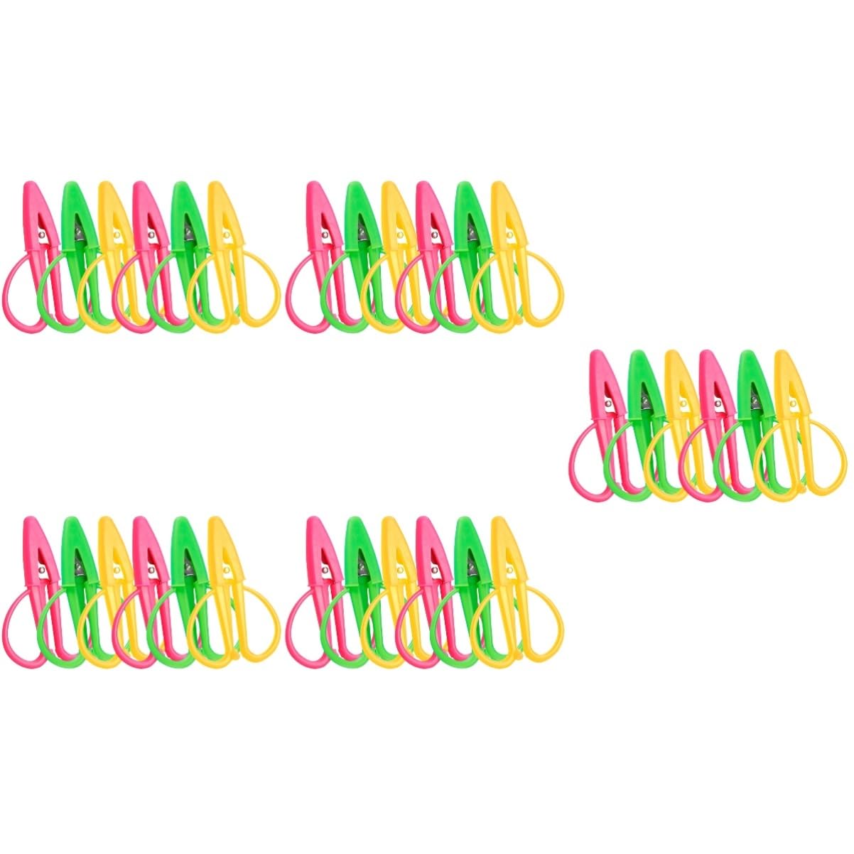 jojofuny 5 Ensembles Mini-ciseaux Ciseaux Pour Couper Le Tissu Ciseaux De Tissu Fournitures De Broderie Outil De Coupe De Fil Gel De Silice 6 Pièces * 5
