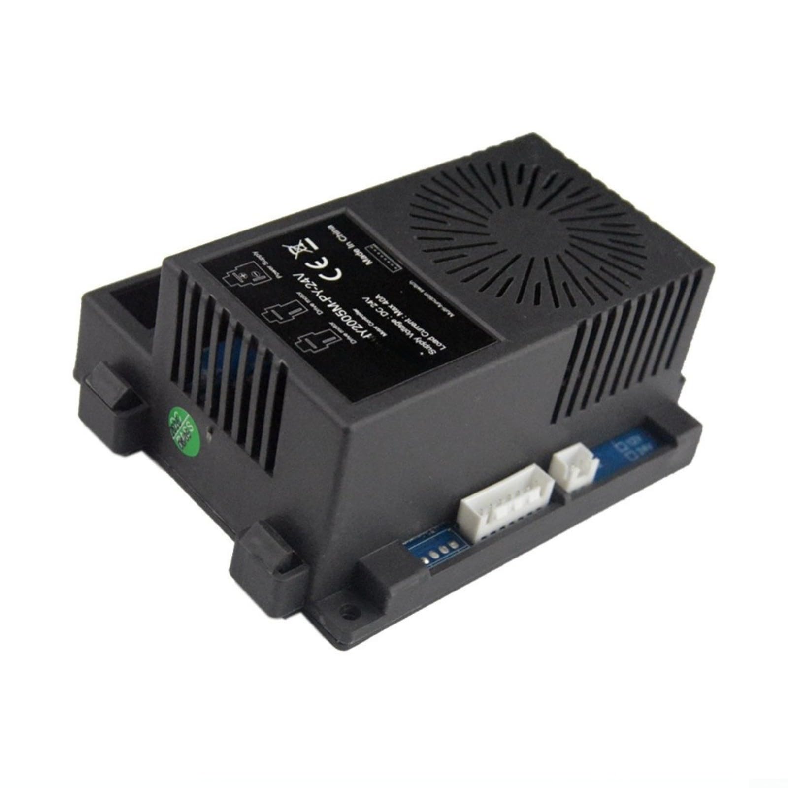 Contrôleur récepteur de voiture électrique 24 V pour enfants, carte mère 40 A pour pièces de véhicule jouet, boîtier en ABS noir (HY2005M-3W-PY-24V)