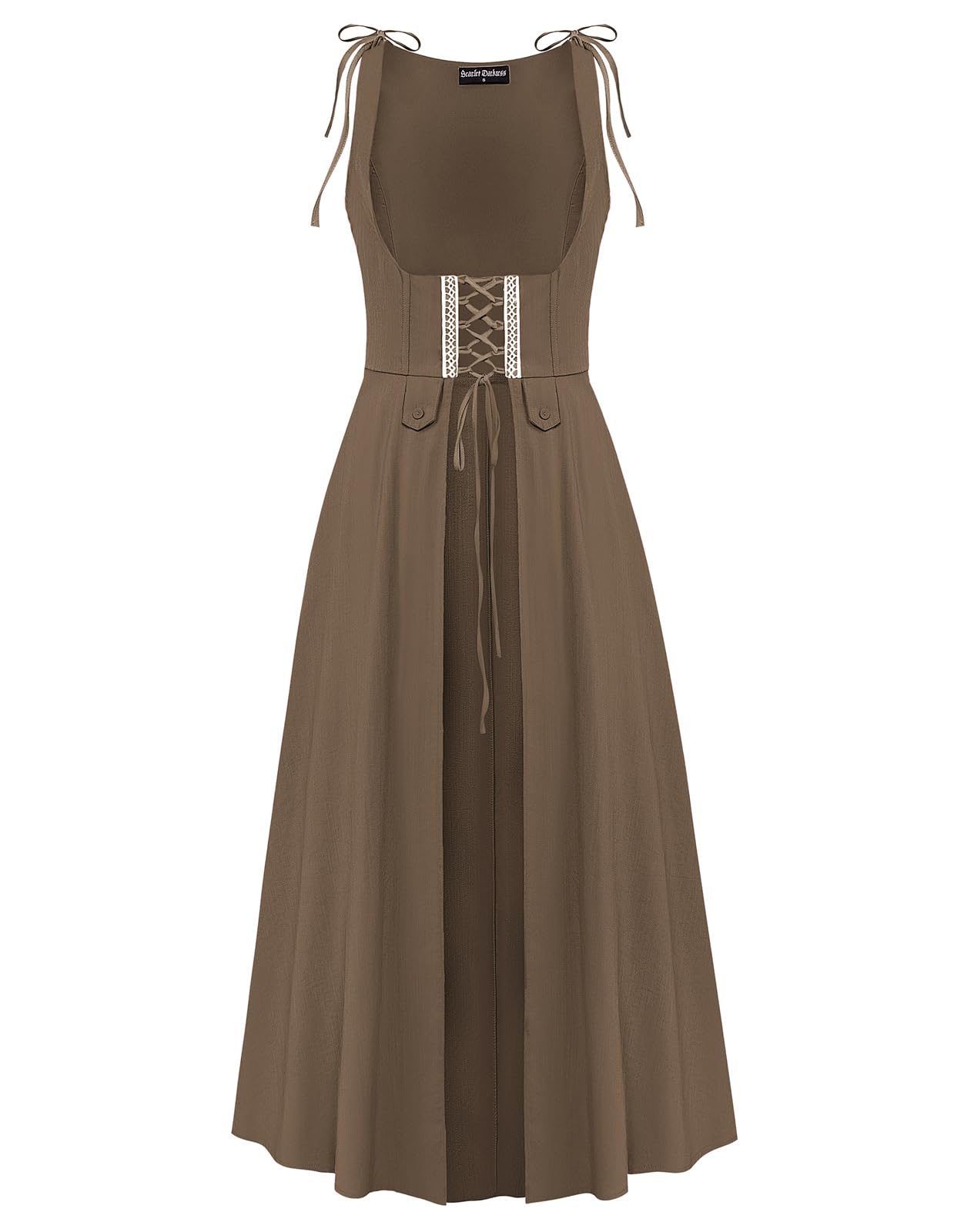 SCARLET DARKNESS Renaissance-Kleid Damen