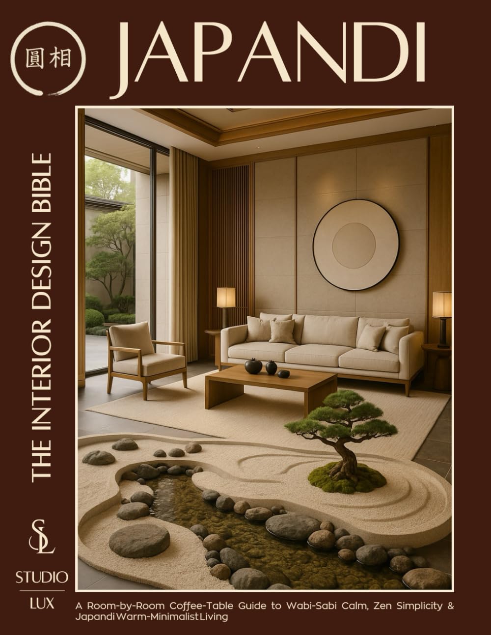 Japandi — The Interior Design Bible: A Room-by-Room Coffee-Table Guide to Wabi-Sabi Calm, Zen Simplicity & Japandi Warm-Minimalist Living