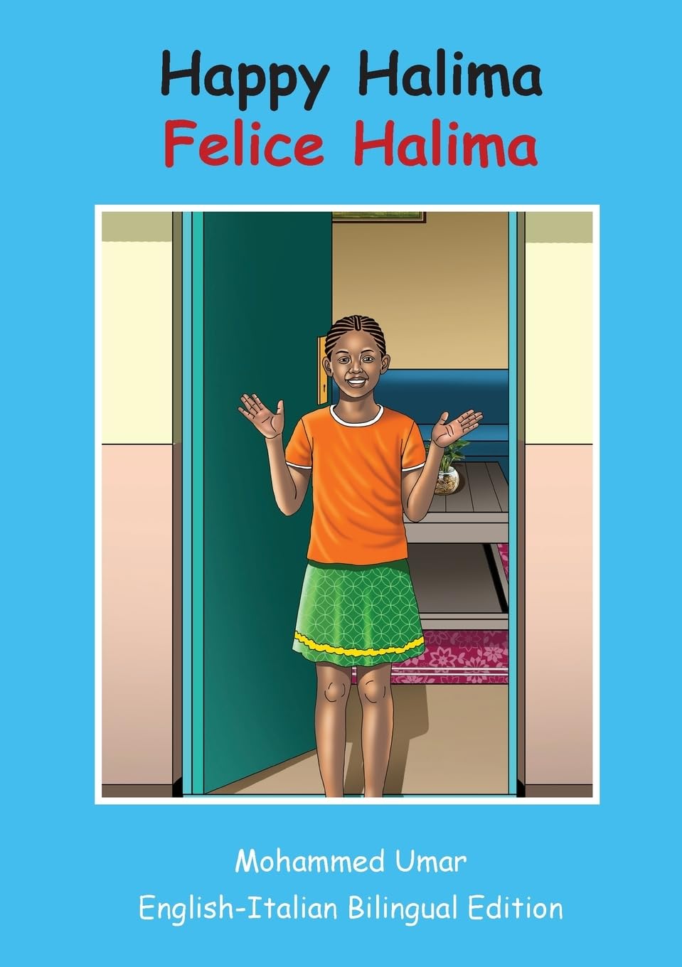 Happy Halima: English - Italian Bilingual Edition